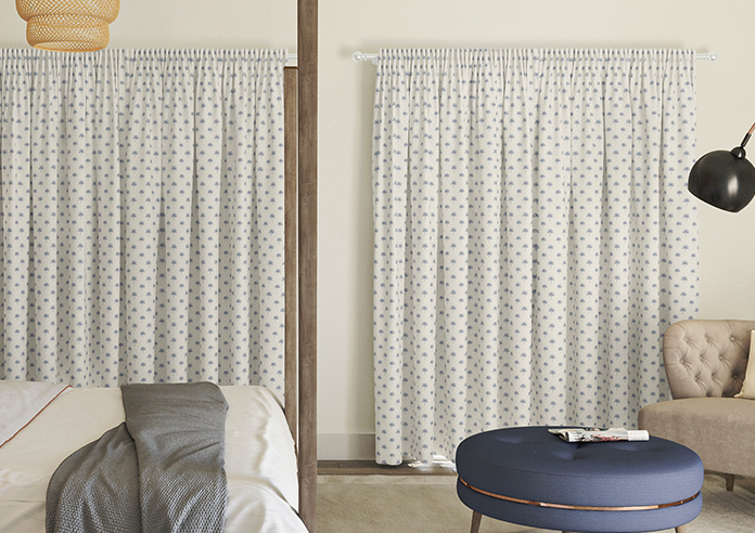 Hanalei, Sky Blue - Made to Measure Curtains - Image 5